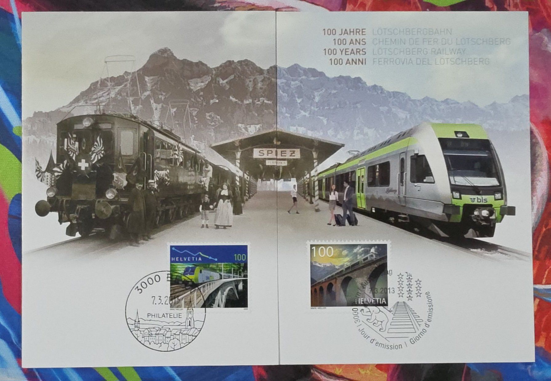 Tutti i francobolli: CL26 Document + Timbre Suisse 2013 – Usato da Cousset venduto da Patrick_Collections
