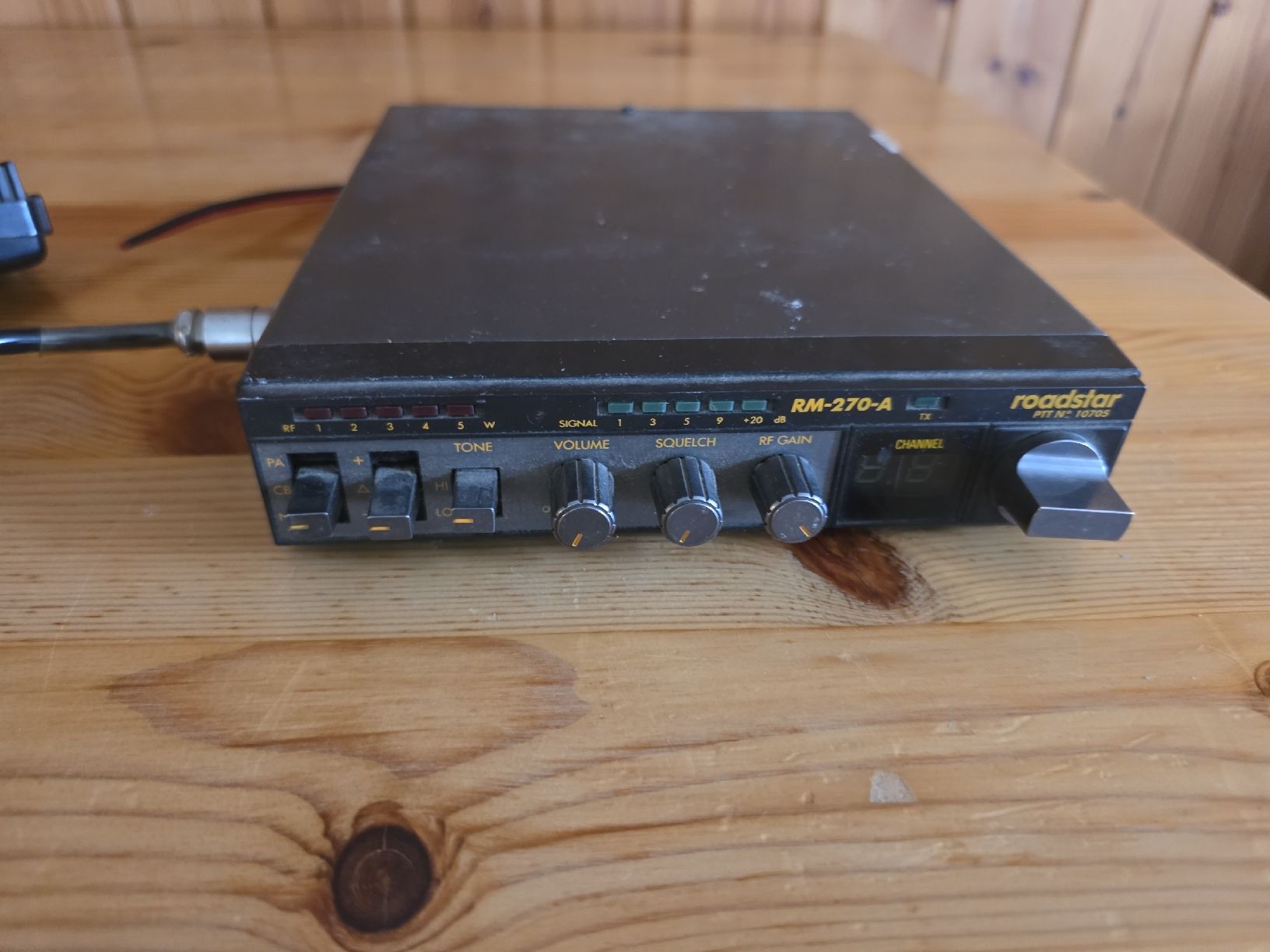 Roadstar Funktechnik: CB Funk Roadstar RM-270-A  – Gebraucht aus Buchs SG von Hbofr 1