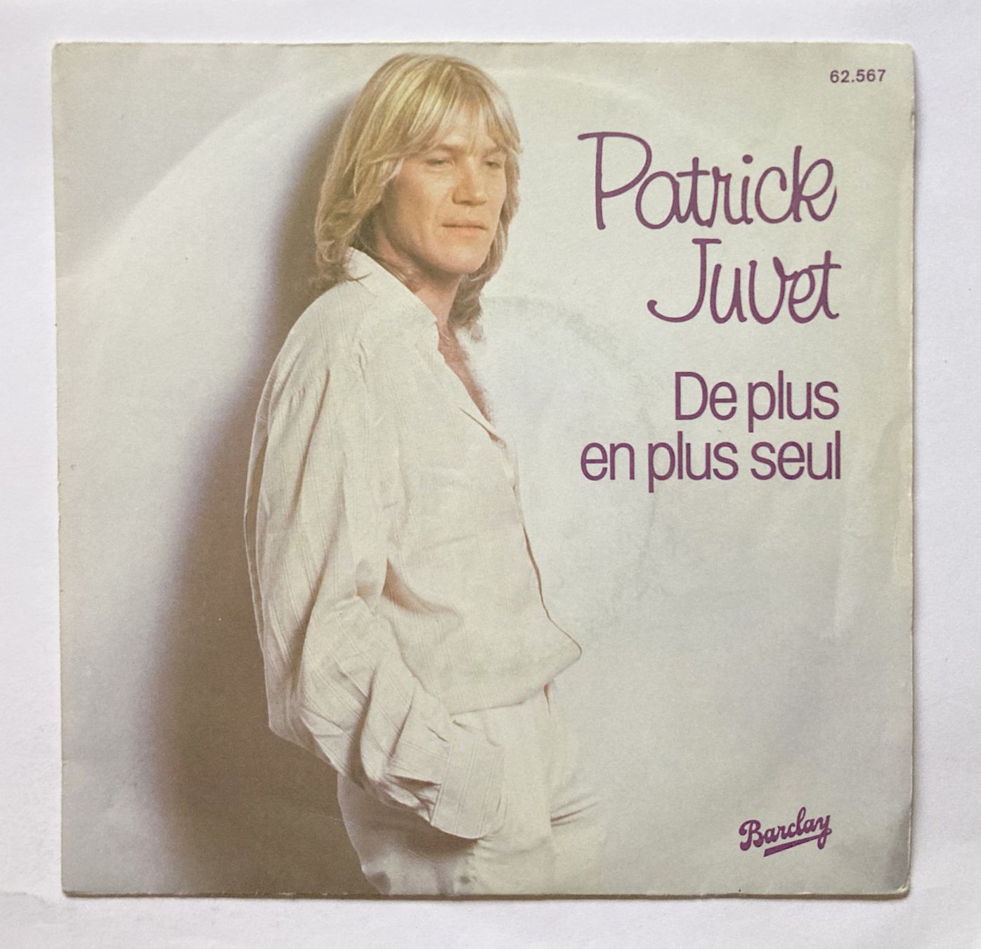 Vinyles: PATRICK JUVET - DE PLUS EN PLUS SEUL – D'occasion à Bottens par hotter-than-hell