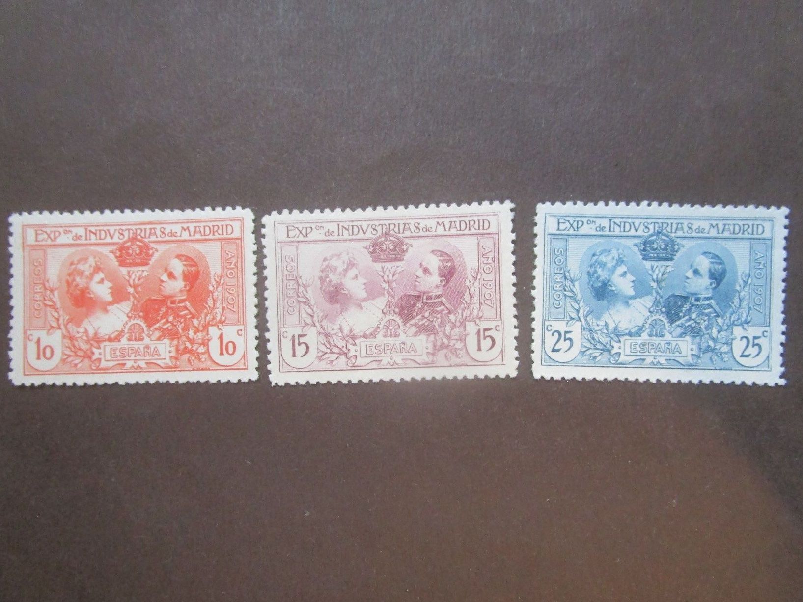 Alle Briefmarken: Spanien   1907 – Gebraucht aus Dürnten von tu5bo9