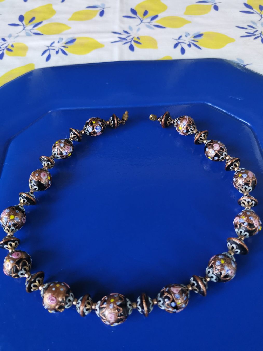 Murano Bicchieri: SUPER SCH. MURANO GLASKETTE AUS DEN 60ERN – Usato da Allschwil venduto da Male54 1