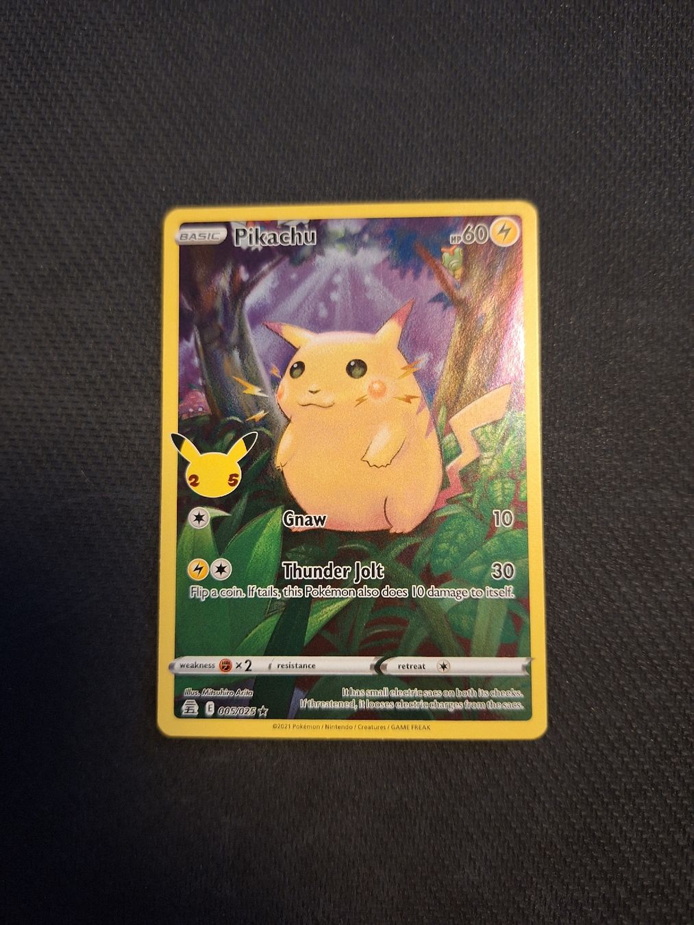 Pokémon Carte collezionabili: Pokemon Karte (CEL 5) – Nuovo (secondo la descrizione) da Obernau venduto da gig_g7j8