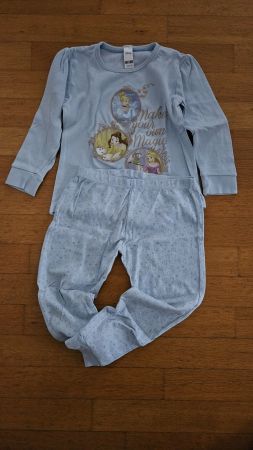 Disney Prinzessin Pyjama, Grösse 116/122, Top Zustand!