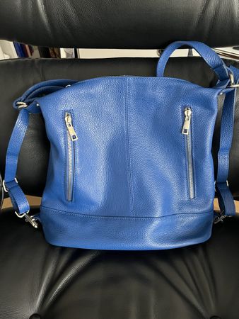 Ledertasche / Lederrucksack kombiniert