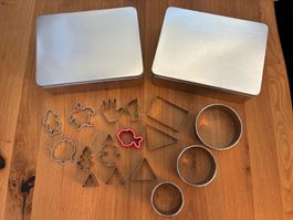Ausstecher- Set 18teilig (davon 3 Ausstecher für Knetmasse)