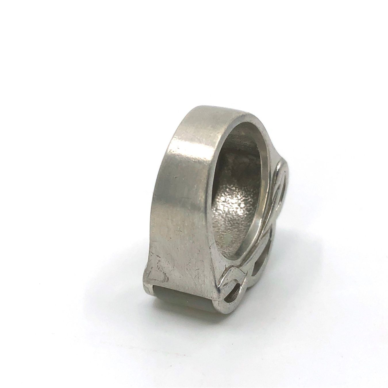 Anelli: Ring Silber & Perlmutt Jugendstil – Usato da Basel venduto da Tiabeanie 4