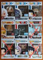 Funko Pop à 10.- pièce
