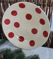 Grosse Vintage Früchteschale Dekoration Keramik glasiert 