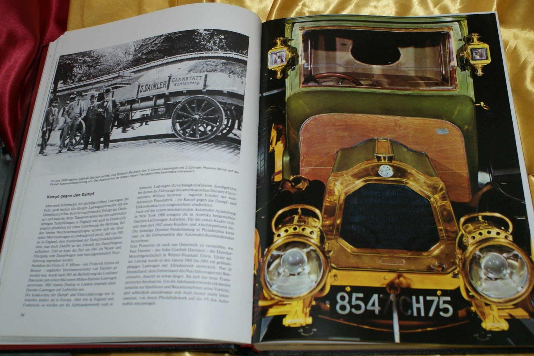 Libri: (F) Geschichte des Automobils GROSSFORMAT von 1973 ,Oldtimer – Usato da Buchs AG venduto da schwippschwapp 2