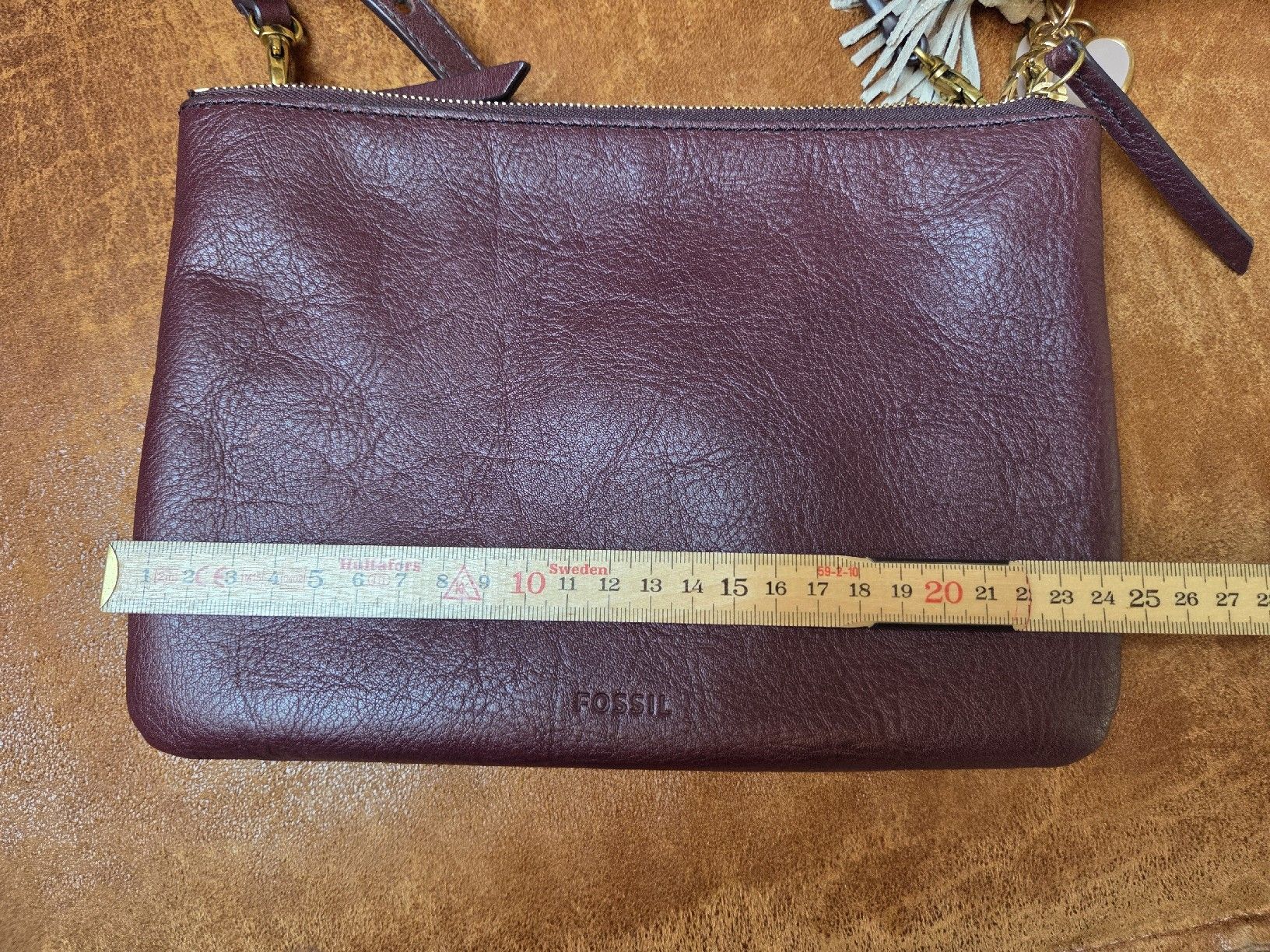 Fossil Borse da donna: Fossil Umhängetasche / Clutch Bordeaux – Usato da Grosshöchstetten venduto da Dirue 5