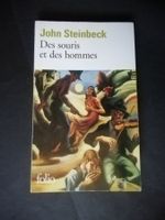 John Steinbeck Des souris et des hommes Folio Livre