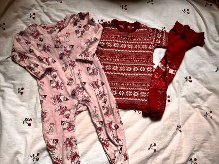 Christmas - 3 items for girl - 9- 12 month