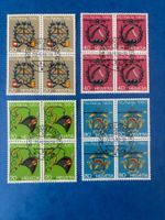 PP1980 - bloc 4 oblitérés Güttingen 1er jour - Zu B186-B189