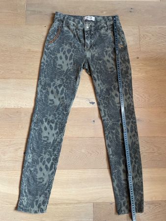 Mos Mosh Damen Jeans Leopard Print Skinny W27 L28
