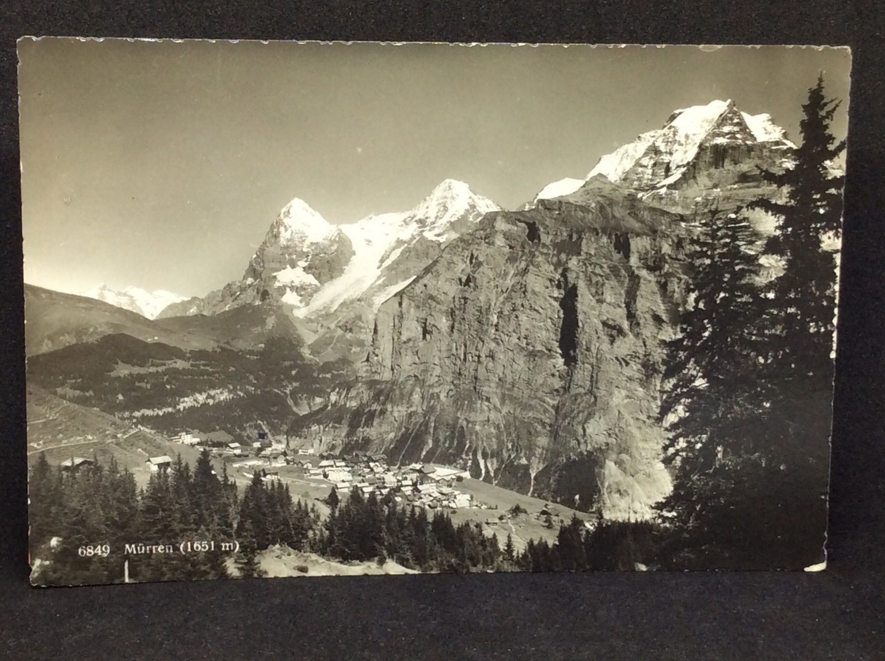 Cartoline postali: Mürren (1651m) – Usato da Widnau venduto da Brusi9