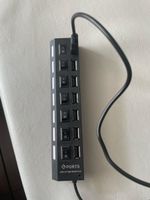 USB 2.0 Hub 7 Ports mit Schaltern funktionstüchtig