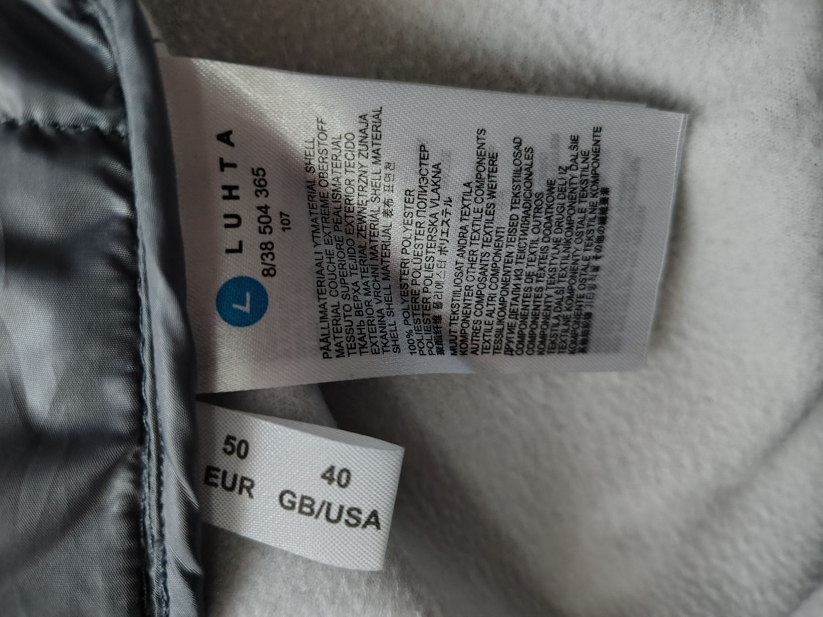 Luhta Giacche: Luhta Winterjacke Gr. 50, Neu – Nuovo e nell'imballaggio originale da Stäfa venduto da krp54 6