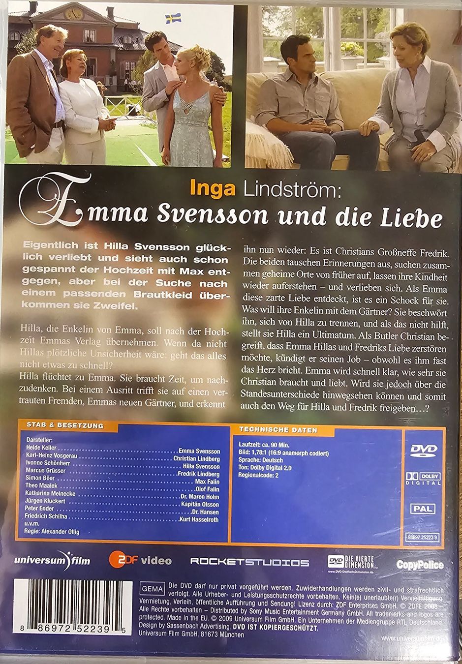 Alle DVDs: Inga Lindström: Emma Svensson und die Liebe – Gebraucht aus Wahlen b. Laufen von Cg10 1