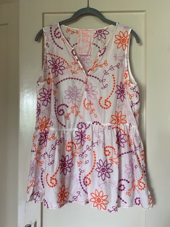 Lieblingsstück Bluse 40, Muster aufgestickt