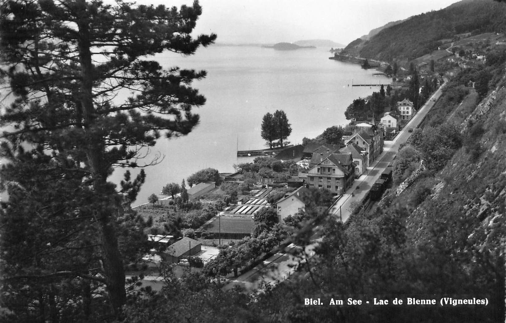 Cartoline postali: Biel Bienne (BE) – Usato da Biasca venduto da Blenio71