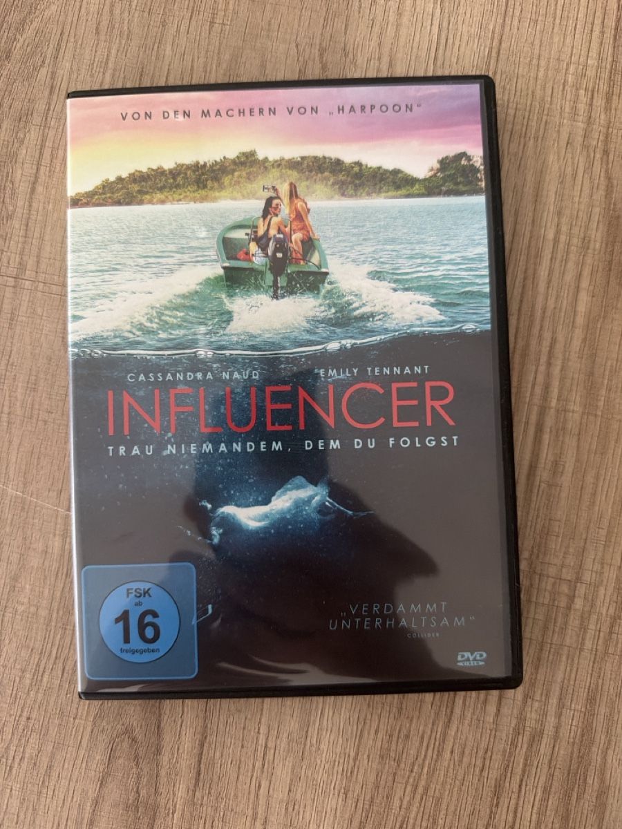 Tous les DVDs: Influencer (2022) DVD – D'occasion à Hagendorn par masterchieff