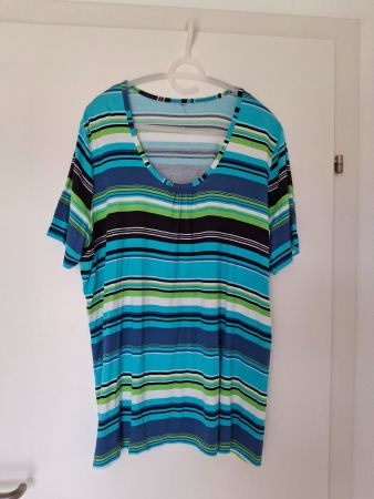Gestreiftes T-Shirt, Grosse Grösse n