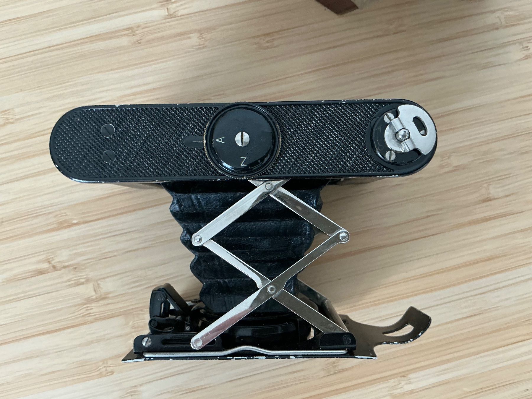Fotocamera: Antike Klappkamera "Picolette" mit Ledertasche – Difettoso da Zürich venduto da tan_gp95 1