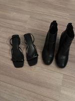 2 Stk. Damenschuhe schwarz Gr. 38