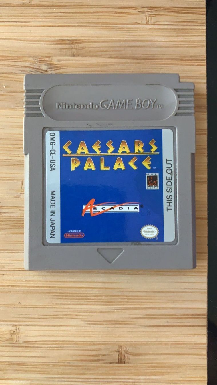 Giochi: Caesars Palace für Gameboy – Usato da Gebenstorf venduto da RetroFuture