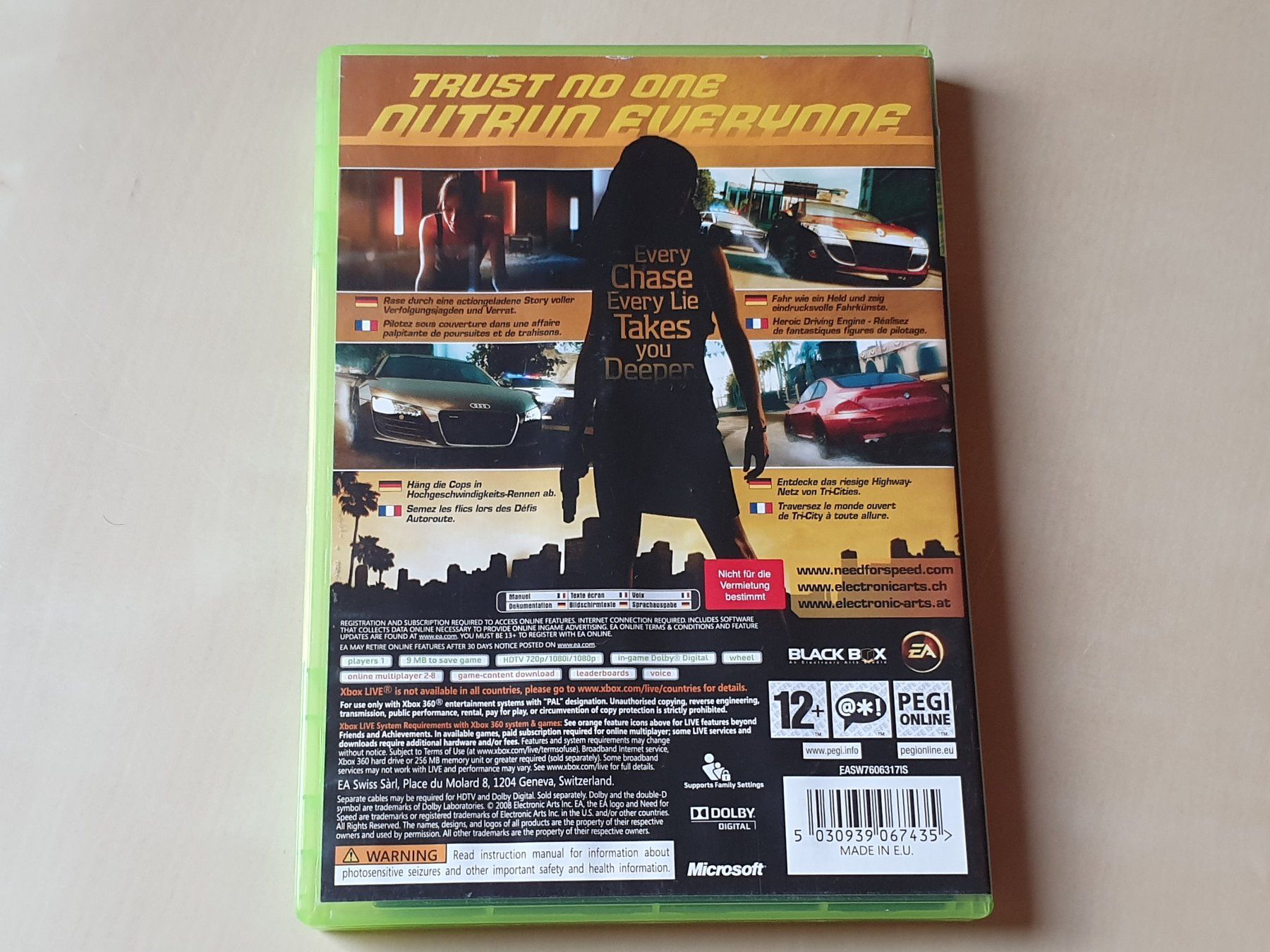 Microsoft Giochi: Need for Speed Undercover – Usato da Stansstad venduto da collectorsshop 1