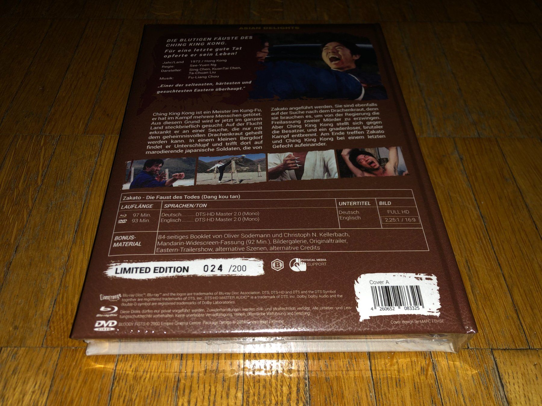 Tutti i DVDs: Zakato - Die Faust des Todes - A – Nuovo e nell'imballaggio originale da Basel venduto da havsok 1