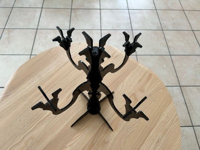 Pfister Portacandele: Chandelier design – Usato da Estavayer-le-Lac venduto da ana-nas 2