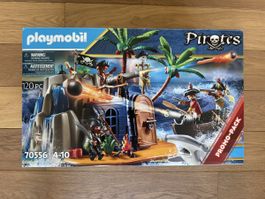 Playmobil Pirateninsel mit Schatzversteck