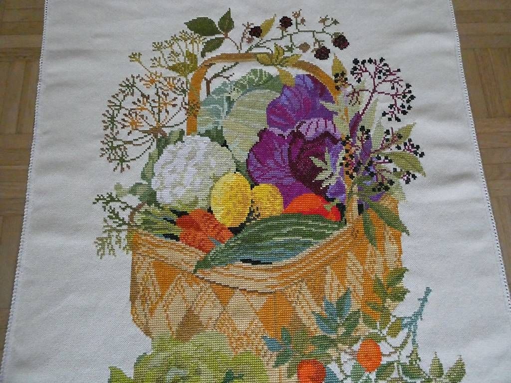 Toutes les décorations: Grosser, handgestickter Wandbehang, neu – Neuf (Voir description) à Dietlikon par Woodgate 1