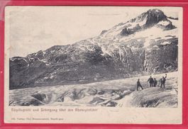 NÄGELISGRÄTLI UNDÜBERGANG ÜBER DEN RHONEGLETSCHER, 30.8.1903