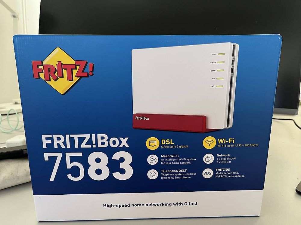 FritzBox7583 - Neu und Originalverpackt (Neu und originalverpackt) in ...