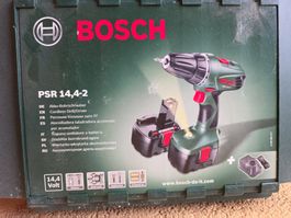 Visseuse-perceuse Bosch PSR 14,4-2, 2 accus+chargeur+coffret
