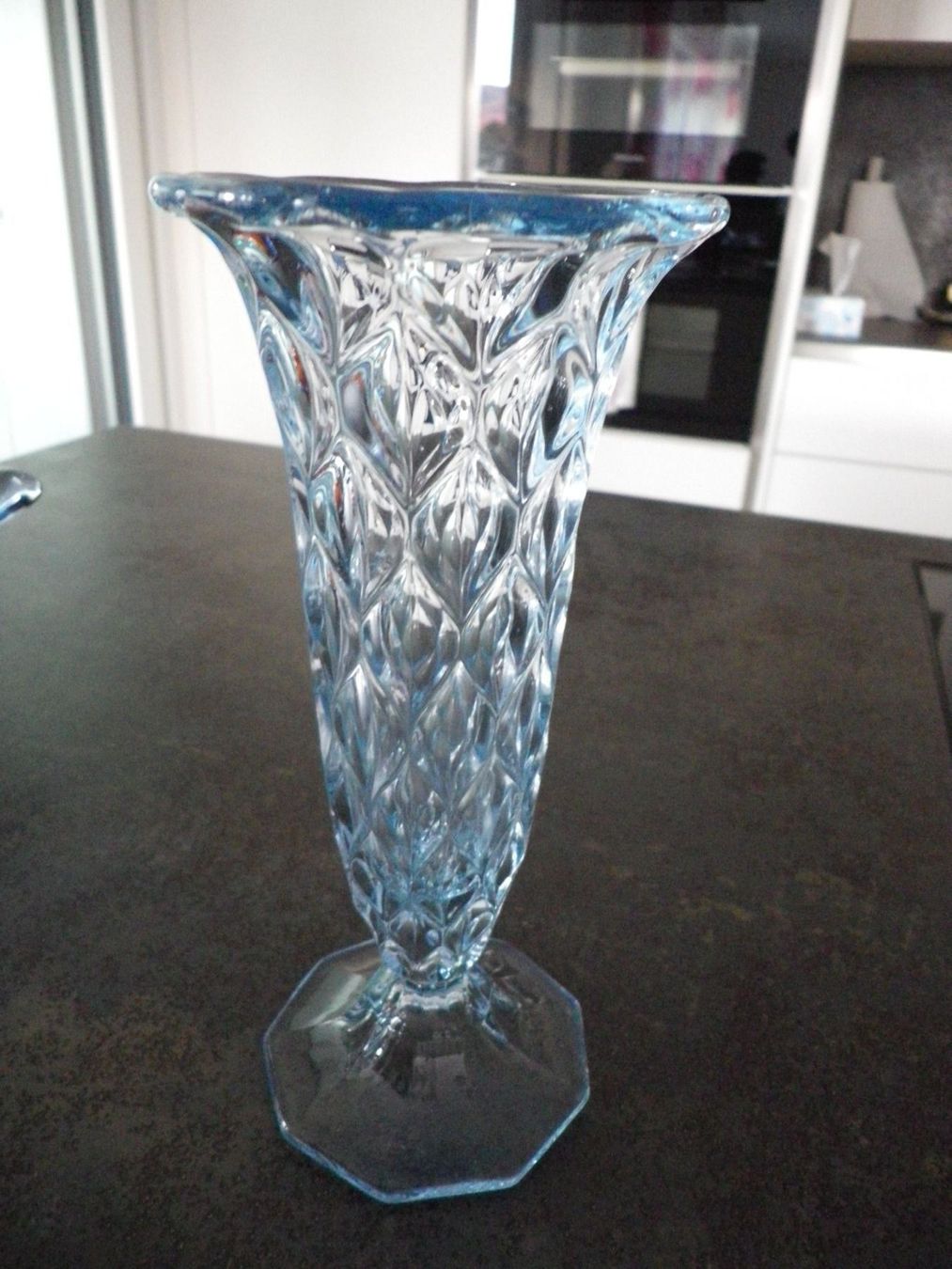 Vasi & Recipienti: Blaue Vase aus den 70ern – Usato da Reinach BL venduto da Annodomini 4