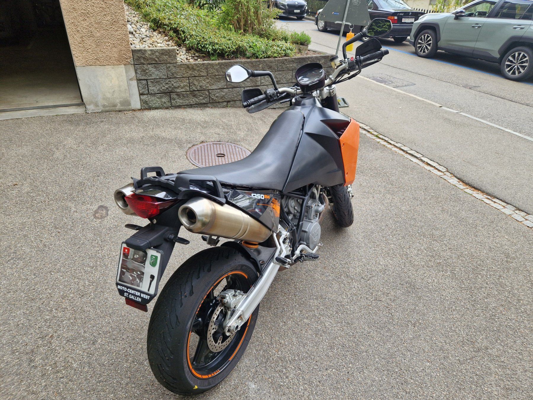 KTM Strasse: **KTM 950 Supermoto**frisch ab MFK** – Gebraucht aus Flawil von LG-AG_Teilemarkt 4