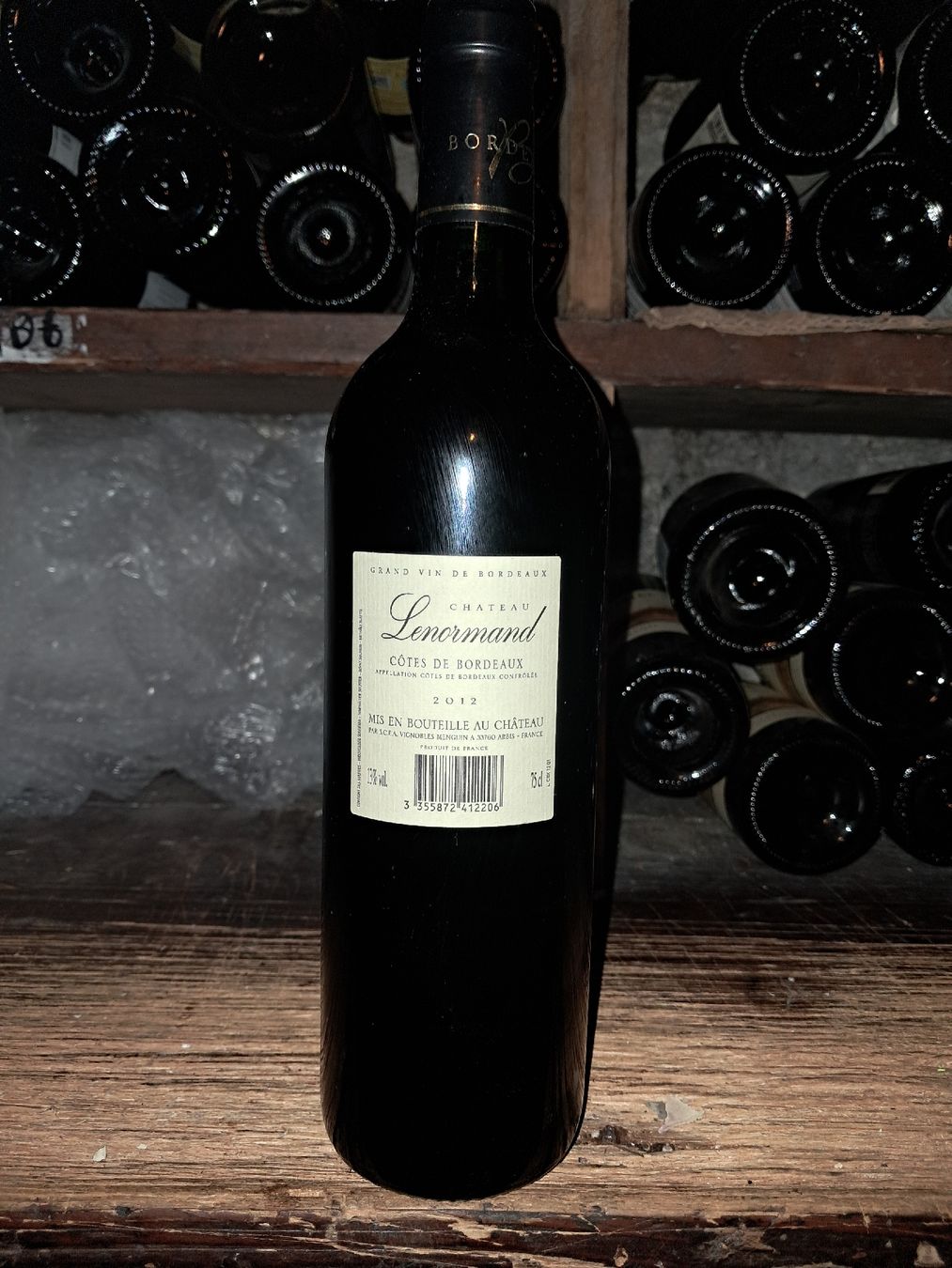 Vino: Château Lenormand Côtes de Bordeaux 2012 – Nuovo e nell'imballaggio originale da Le locle venduto da juliensaran 2