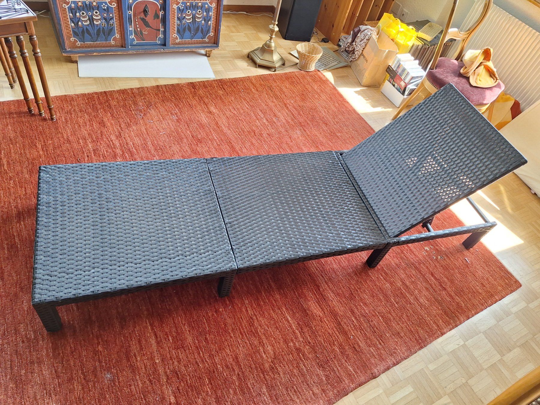 Sedie a sdraio: Rattan- bzw. Geflechtliege – Usato da Zollikofen venduto da jan_rv69