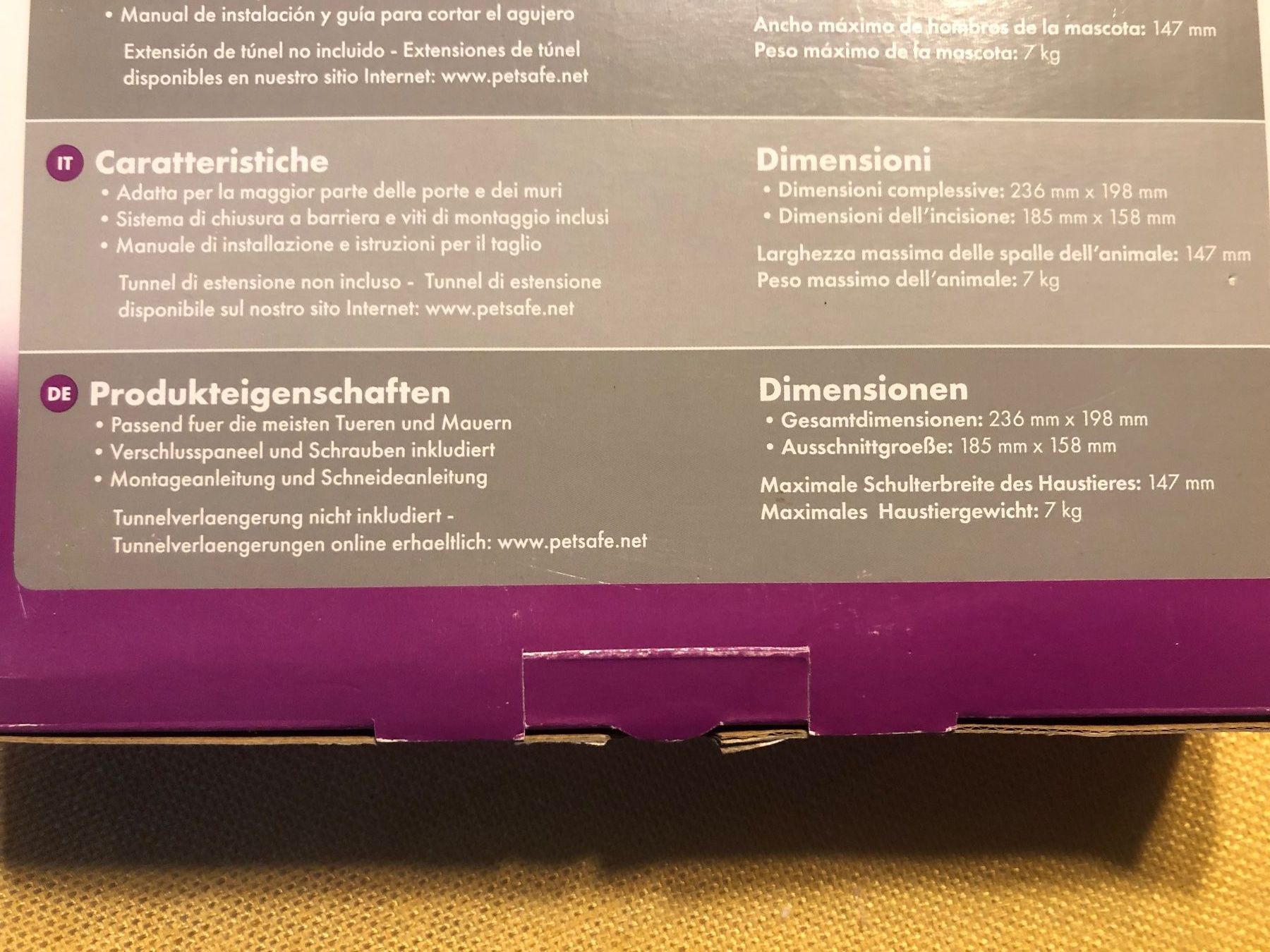 Katzenklappen: NEUE Hunde- oder Katzenklappe – Neu und originalverpackt aus Oberweningen von Gerini 2