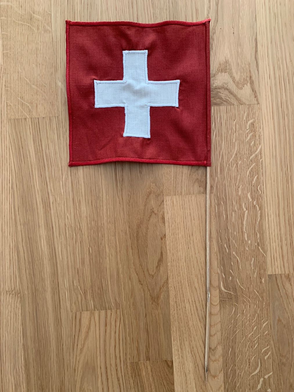 Bandiere: Drapeaux suisses faits main en CH – Nuovo e nell'imballaggio originale da Vouvry venduto da valais1815ch 2