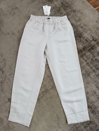 Linen Blend Trousers - Brand New with Tags