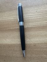 Kugelschreiber schwarz chrom,