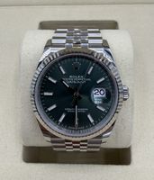 Rolex Datejust 36 126234 Mint Green 06/2026 Neu Ungetragen