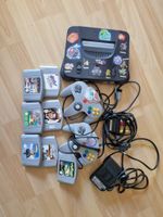 Console Nintendo N64 avec manettes et jeux bon état