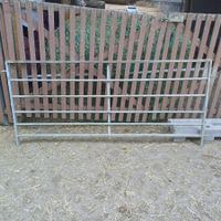 Barrière métallique pour bétail galvanisée occasion