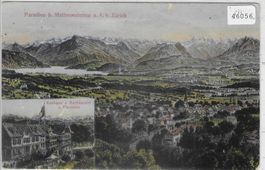 Paradies b. Mettmenstetten a. Albis b. Zürich - Litho