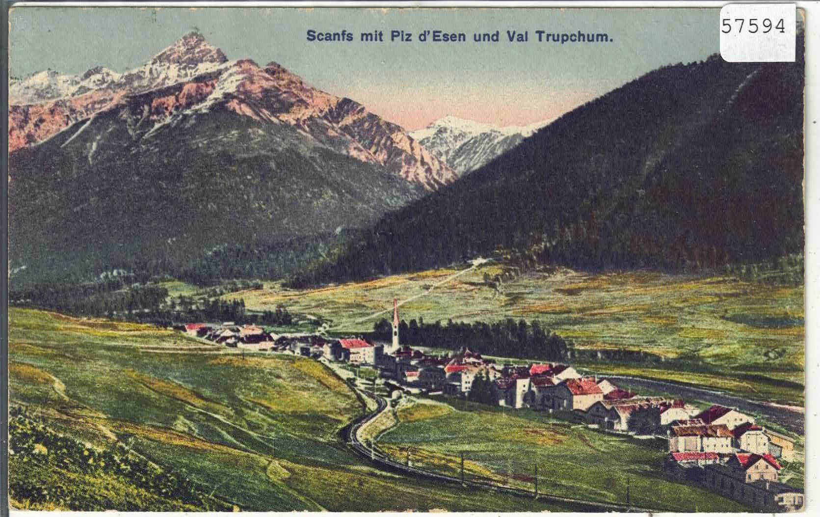 Cartes postales: Scanfs - Generalansicht - Litho – D'occasion à Ettingen par Kartenplanet